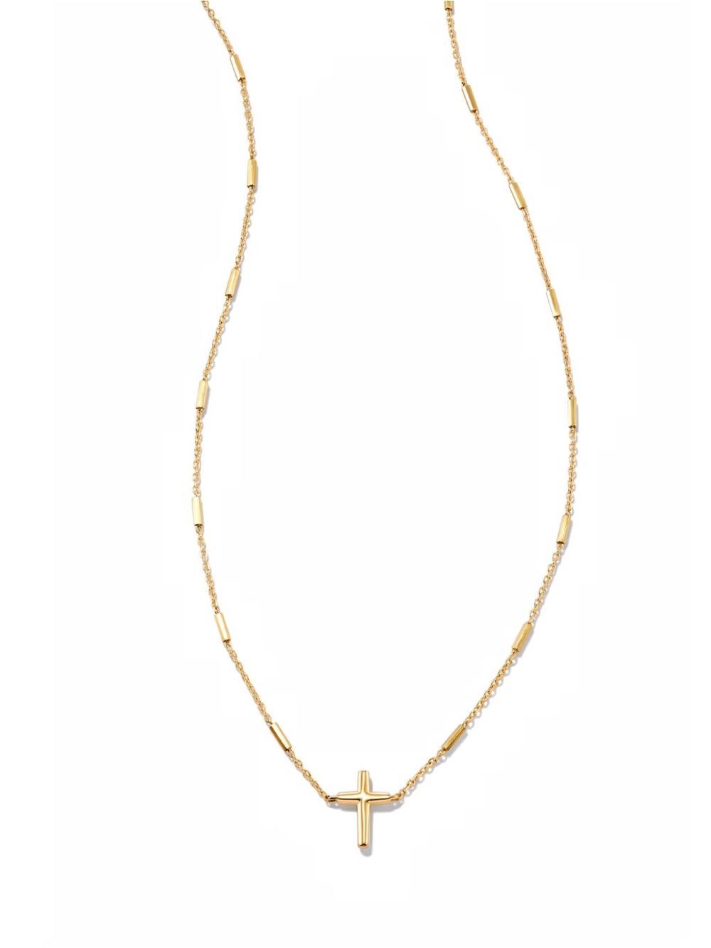 Kendra Scott - 14K Gold Cross Pendant Necklace - Women Jewelry